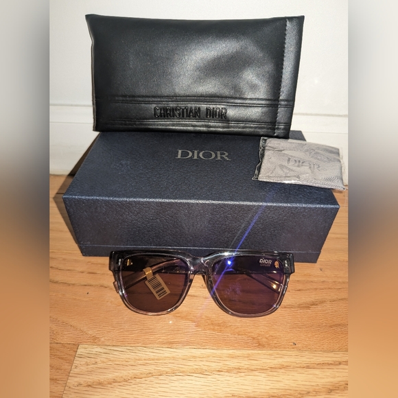 NEW CHRISTIAN DIOR DIORXTREM-SI 57MM Plastic Rectangular Sunglasses - Picture 9 of 12